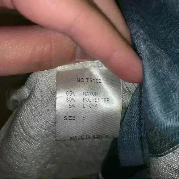 Women’s Terra by SJ Apparel Art to Wear Skyscape Tunic Top Mixed Media Small - Picture 4 of 10